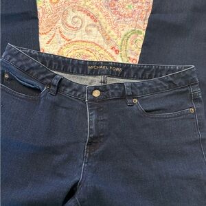 Michael Kors Dark Blue Skinny Jeans